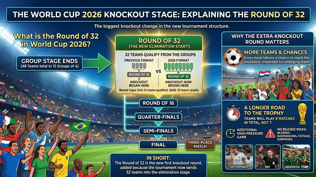 What Is the Round of 32 in World Cup 2026?